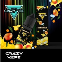 Жидкость Crazy Vibe Манго со льдом, 30мл, 20 стронг