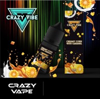 Жидкость Crazy Vibe Сливочная кукуруза с карамелью, 30мл, 20 стронг